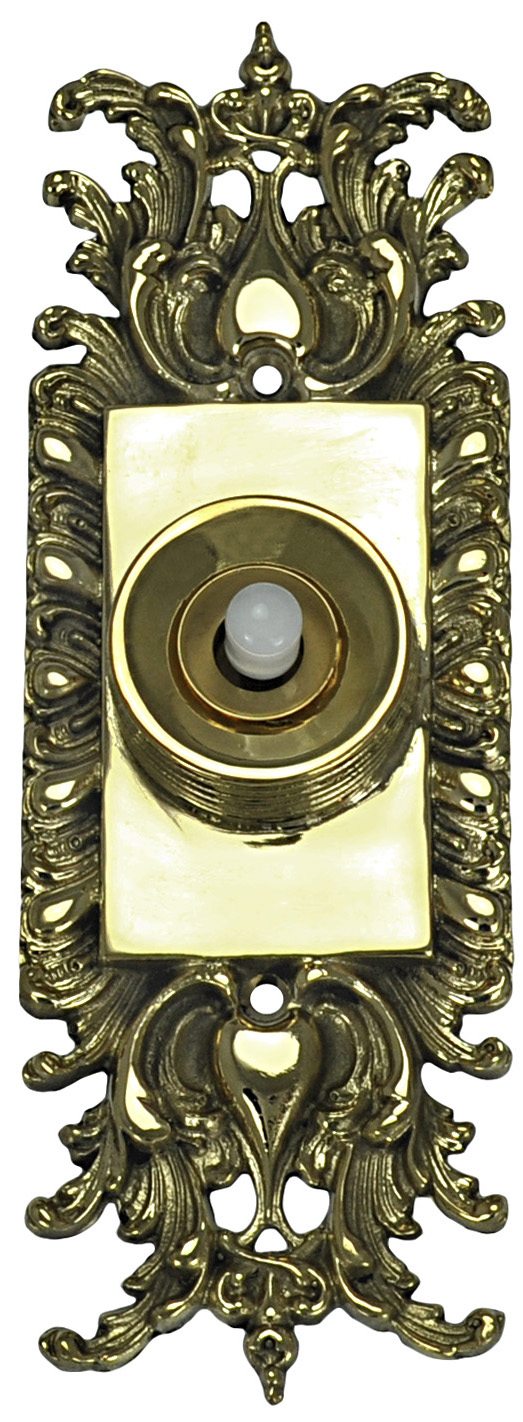 Vintage Hardware Lighting Ornate Victorian Rococo Doorbell