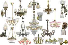 victorian chandeliers and sconces