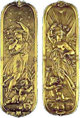 Victorian Bronze Finger Plate Push Door Handle Architectural Antique Art Crafts 