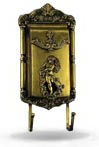 antique metal victorian brass mailbox