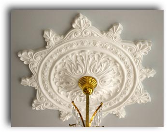 Vintage Hardware Lighting Plaster Ceiling Medallions