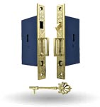 vintage pocket door locks