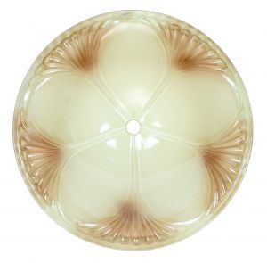 Mid-West Art Deco Bottom Shade (0128G)