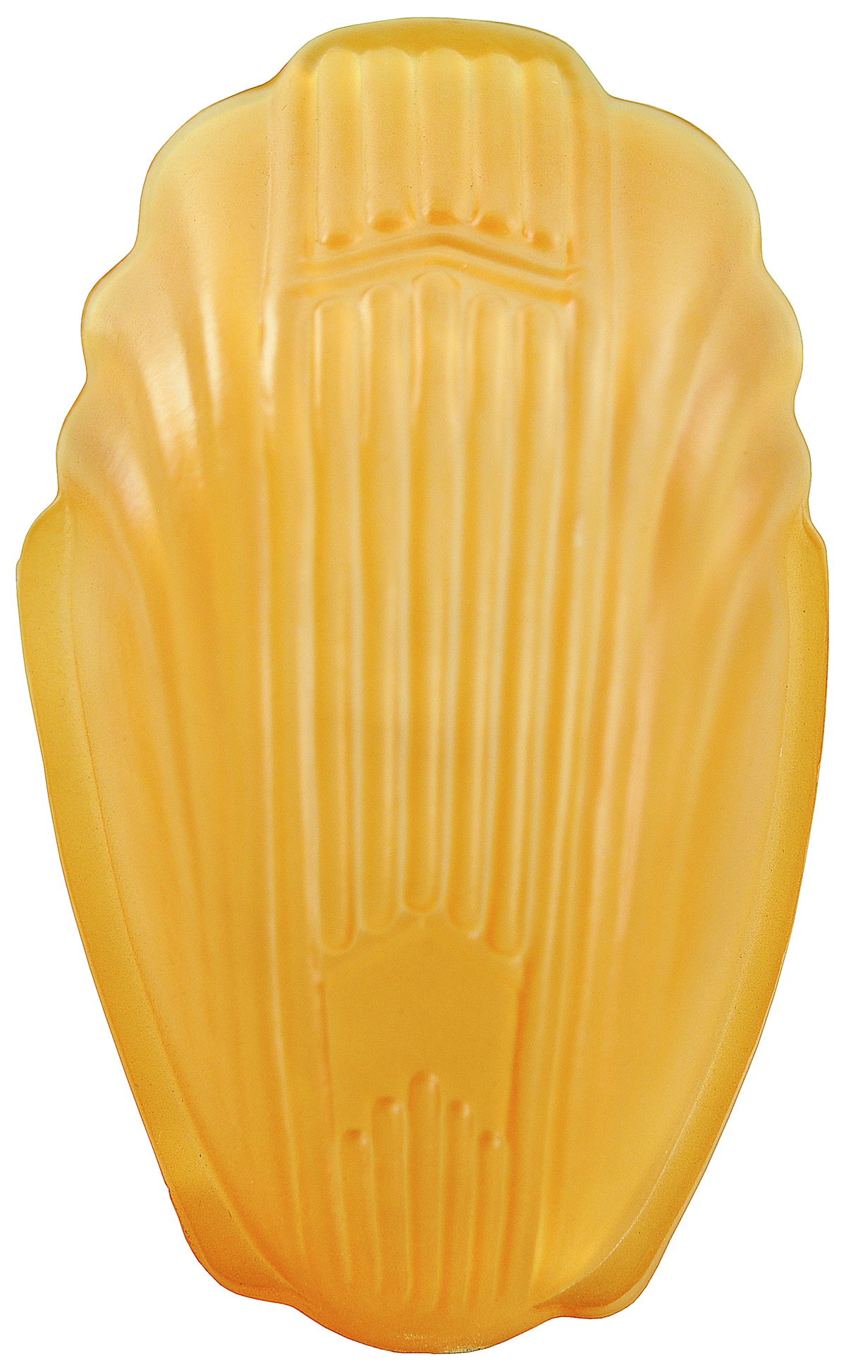 Markel Antique Slip Shade 1930 Amber Glass Light Art Deco  