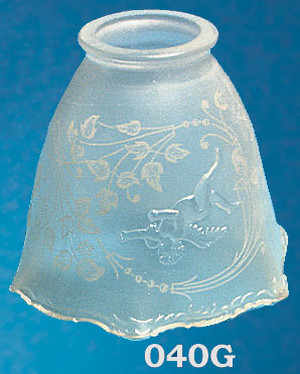 Cupid Design Glass Electric Shade 2 1/4