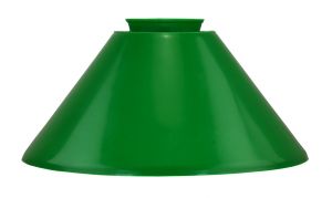 Acrylic 14" Diameter Victorian Green Trumpet Shade for 4" Fitter (092GA)