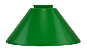 Acrylic 14" Diameter Victorian Green Trumpet Shade for 4" Fitter (092GA)