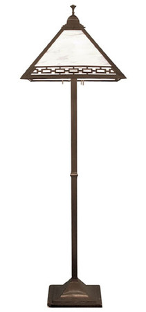 Mission Floor Lamp Chain Shade (107-MC3-FL)