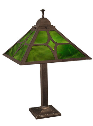 Mission Table Lamp Diamond Shade (111-BJ1-PL)