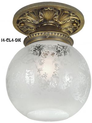 Flush Mounted Close Ceiling Light (14-CL4-DK)