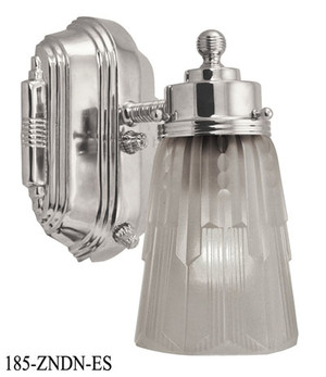 Art Deco Streamline Modern Wall Sconce (185-ZNDN-ES)