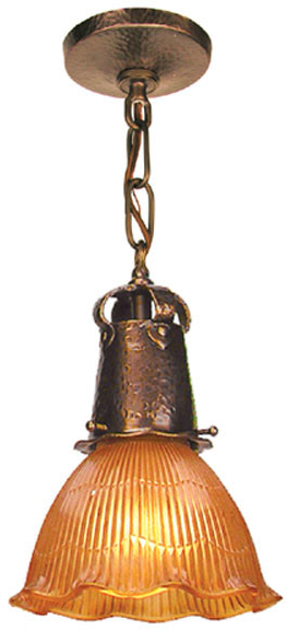 Recreated J Morgan Arts Crafts Pendant Light 2 1 4 Fitter