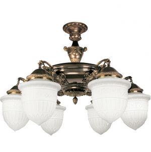 Victorian Close Ceiling Chandelier (335-CCL-FP)