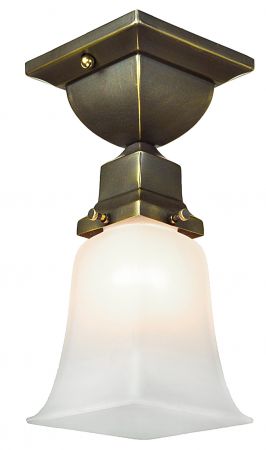 Mission Style Flush Mount Very Close Ceiling Light (416-MVCC)