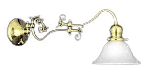 Victorian Double Swivel Wall Sconce C1900 (507-DSW-ES)