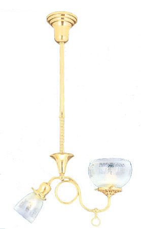 Victorian Light - 2 Light Pendant Circa 1890 (512-MGE-EP)