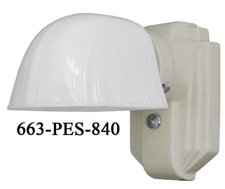 Vintage porcelain wall sconce store