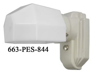 Porcelain Streamline Wall Sconce (663-PES)