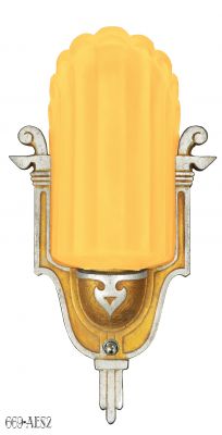 Outstanding Sconce to Match the 670 Empire Series Chandelier (669-AES)