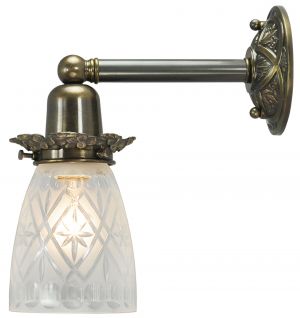 Victorian Fancy Single Sconce (703-BES-DK)