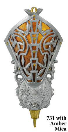 Art Deco Restoration Lighting Sconces Orleans Series Wall Lights (731-NP-ES)
