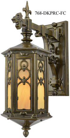 Arts & Crafts Wexham Porch Light C1920 (768-PRC-FC)