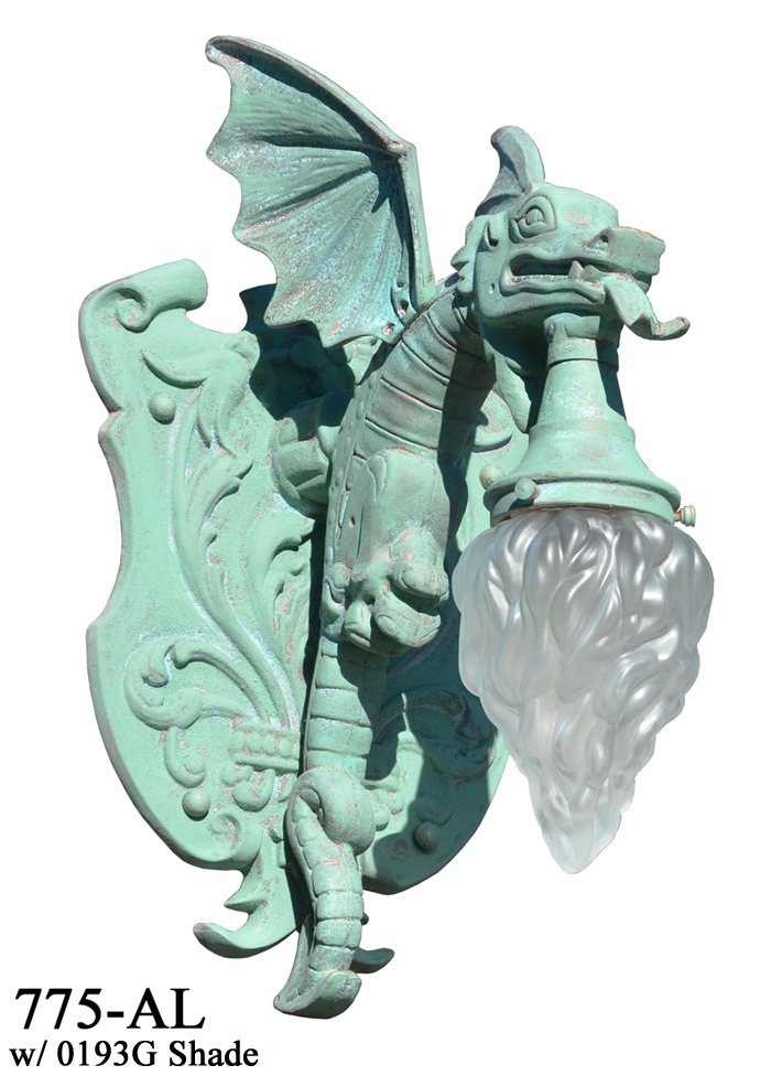 Gargoyle porch light shop