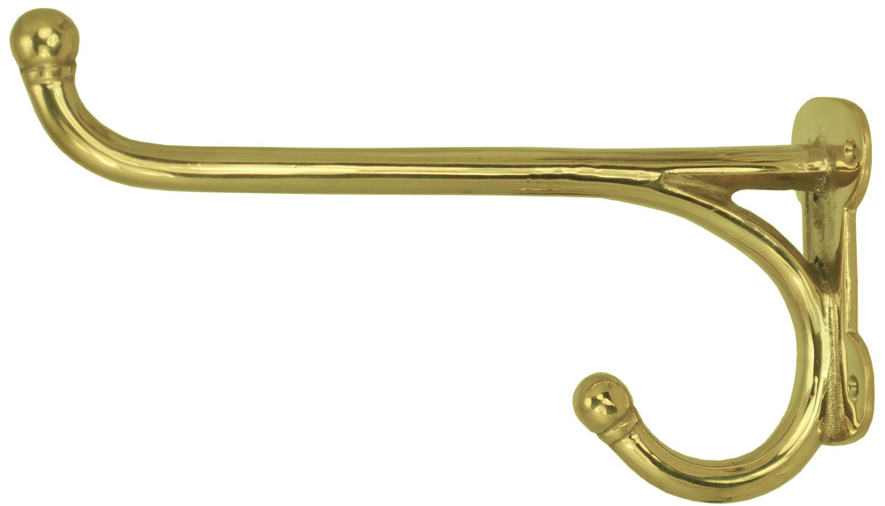 Brass Finish Horse Wall Hook