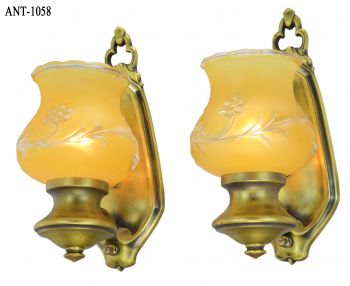Interesting-Pair-of-1930s-to-1940s-Sconces (ANT-1058)