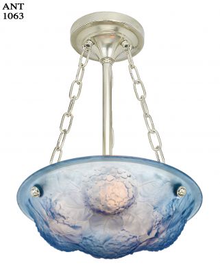 Lovely French Art Nouveau French Ceiling Embossed Ceiling Chandelier Bowl (ANT-1063)