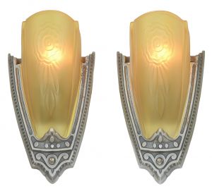 American Art Deco Pair of Sconces by Puritan (ANT-1139)