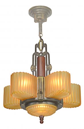 Streamline Top-of-the-Line 6-Shade Chandelier by Markel (ANT-1176)