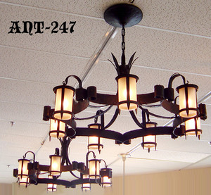 Pair of Restored Antique Chandeliers C1920 (ANT-247)