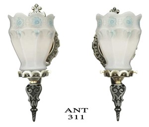 Art Deco Edwardian style pair of Nice Wall Sconces (ANT-311)
