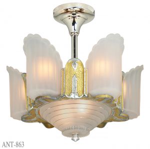Streamline Deco Antique Chandelier Slip Shade Ceiling Light Mid West (ANT-863)