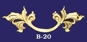 Louis Style Pull Handle 2 1/2"cc (B-20)