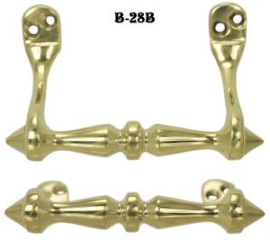 Butlers Tray Handle Bottom Mount 2 1/2" Boring (B-28B)