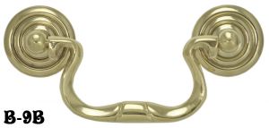 Decor Swan Neck Bail Handle 3 1/2"cc (B-9B)