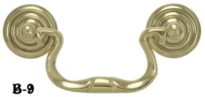 Decor Swan Neck Bail Handle 3"cc (B-9)