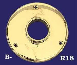 Solid Brass Floor Flange for 2