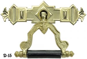 Eastlake Design Handle With Wooden Drop (D-15)