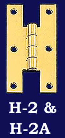 Flush Mount "H" Hinge Pair (H-2)