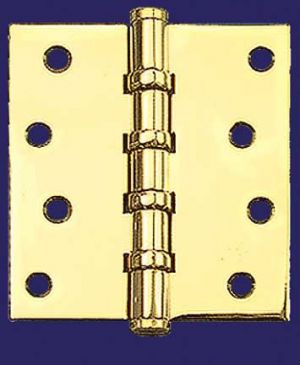 3 1/2" x 3 1/2" Hinge with Flat Finials (H-3535-F4F)