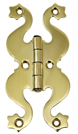 Pair of Flush Frog Leg Hinges (H-3A)