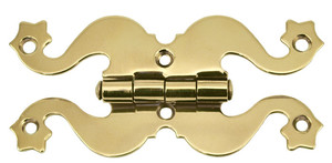 3/8" Offset Pair of Frog Leg Hinges (H-3B)