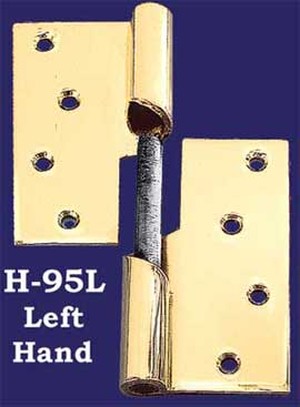 Left Hand 4" x 4" Door Lift Hinge - (H-95L)