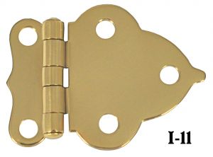 Hoosier Pair of 3/8" Offset Hinges (I-11)