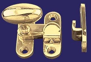 3/8" Offset Latch with Oval Knob (I-12B)