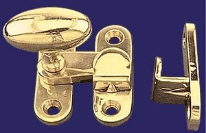 1/2" Offset Latch with Oval Knob (I-12C)