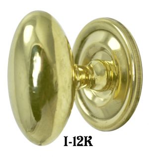 Icebox Recreated Oval 7/8" x 1 1/2" Knob (I-12K)